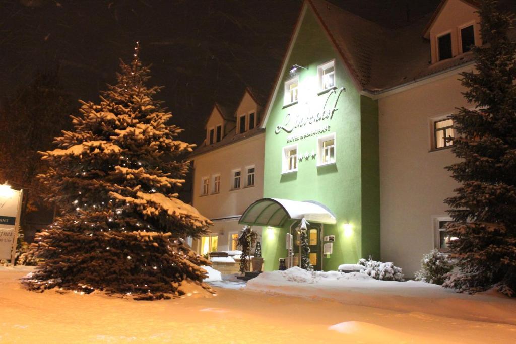 Hotel Lindenhof Thiendorf Esterno foto