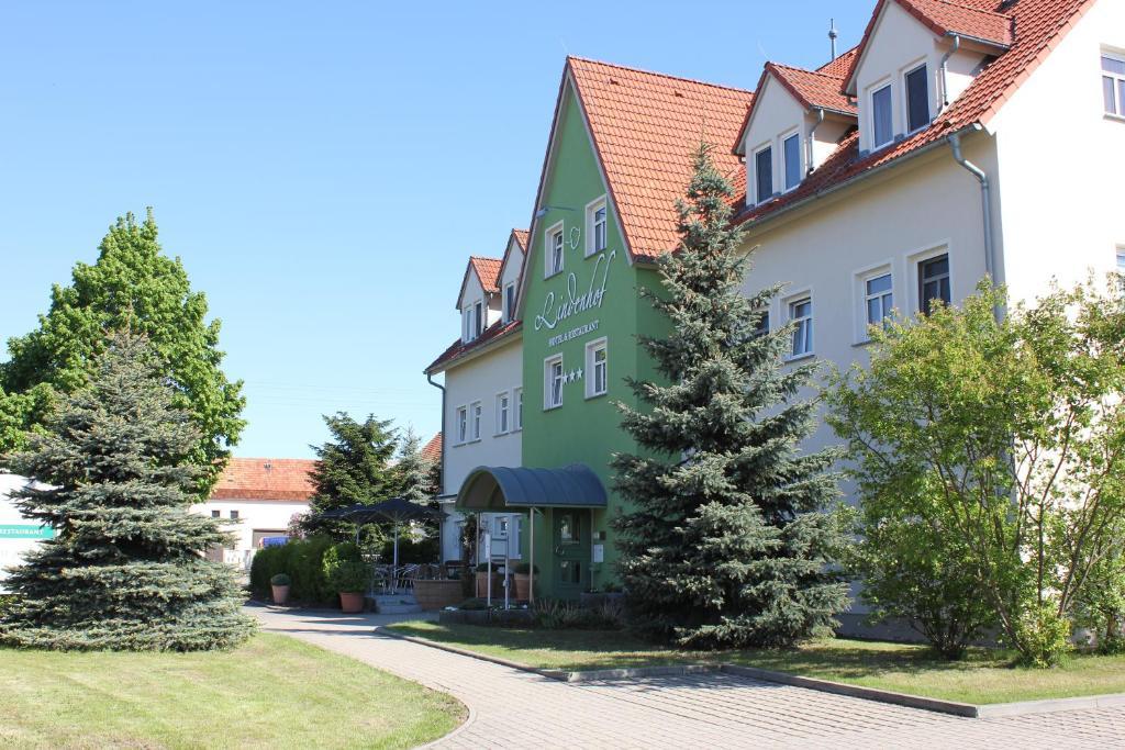 Hotel Lindenhof Thiendorf Esterno foto